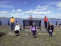 Members of the Inverclyde Bothy walking group during phase 1 consultation for Creative Conversations-2020 copyright RIG Arts